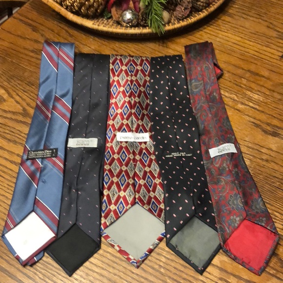Vintage Christian Dior and more lot of ties - Picture 1 of 6